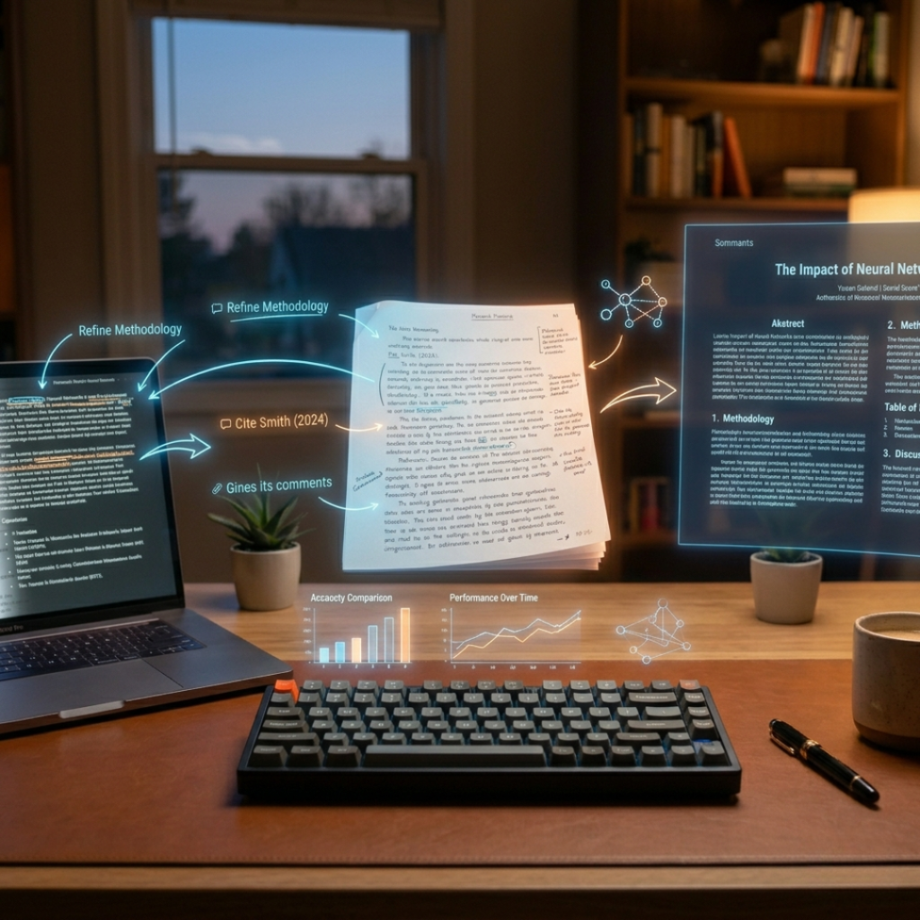 research paper writing service transforming draft into professional academic paper