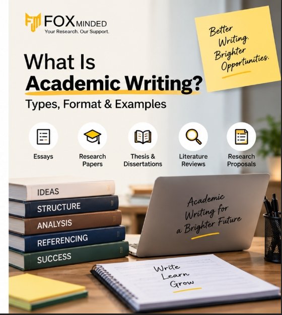 What is academic writing types format and examples for students and researchers